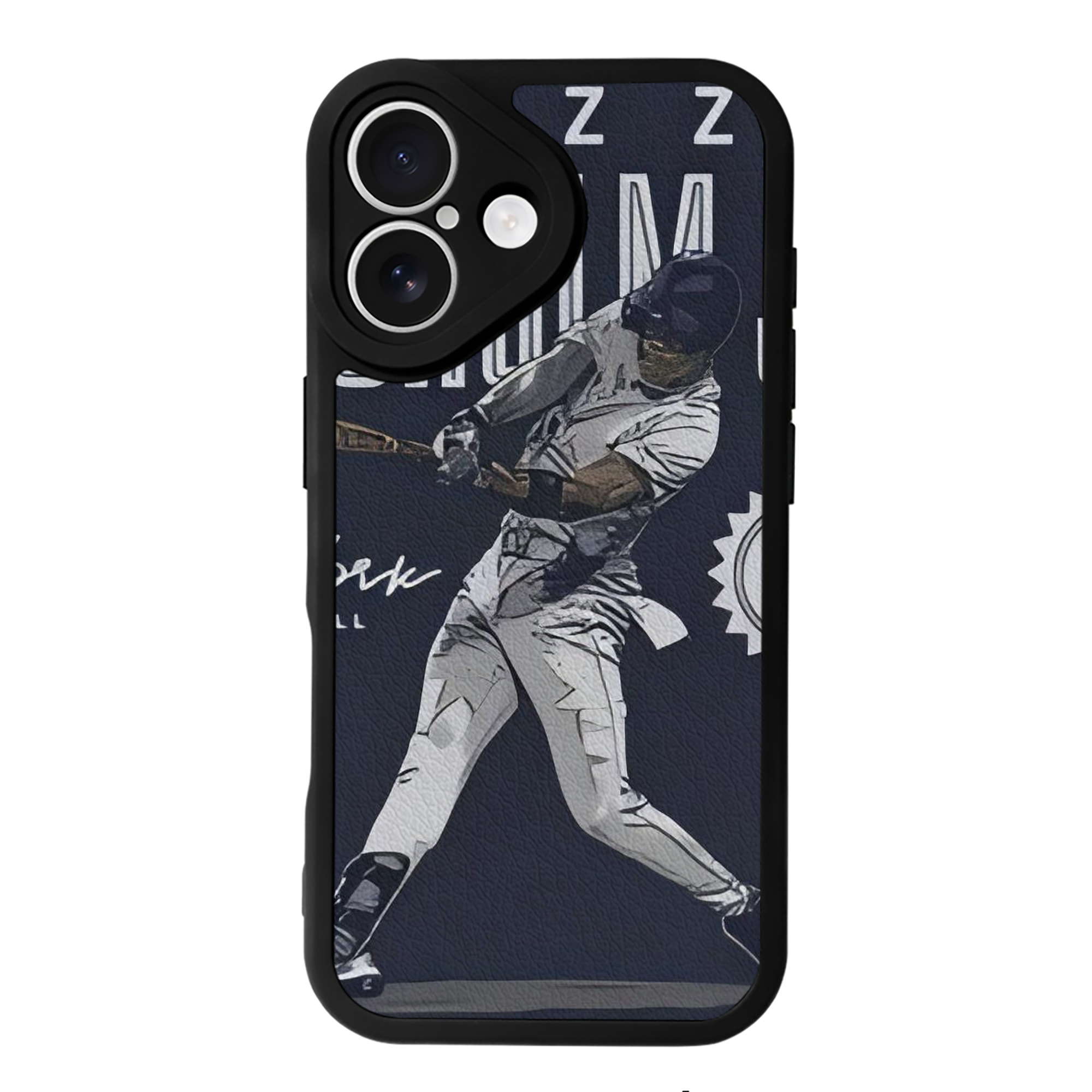 Jazz Chisholm Jr. 60 IPhone 16 Silicone Leather Case – UV Print, Lambskin Texture – Perfect Fit, Wireless Charging Compatible, Scratch Resistant, Precise Cutouts – Stylish Protection For IPhone 16